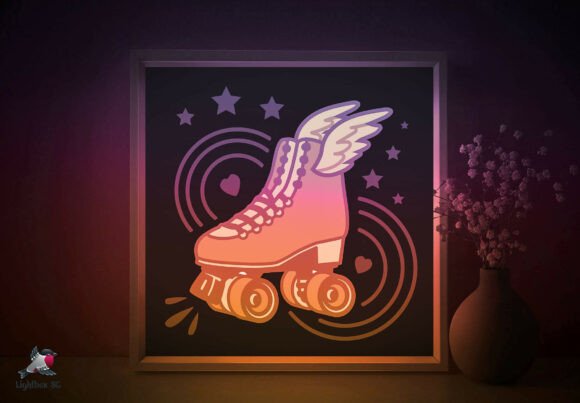 Download Quads Rollers Papercut Lightbox Template - Ads Collection