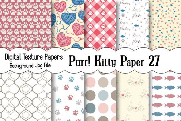 Download Purr! Kitty Paper Set - Kitty Collection